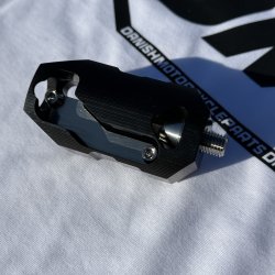 DMP Street Savage Bremse- og Gearpedaler rustfrit indl�g
