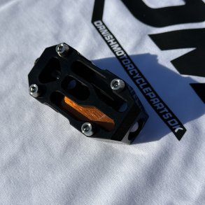 DMP Street Savage Bremse- og Gearpedaler candy kobber indl�g