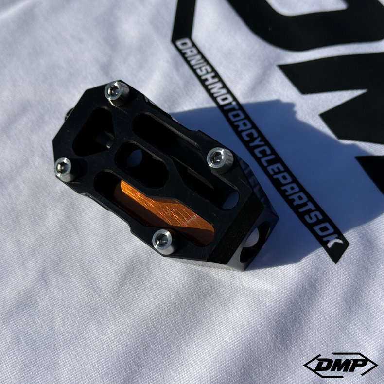 DMP Street Savage Bremse- og Gearpedaler candy kobber indl�g