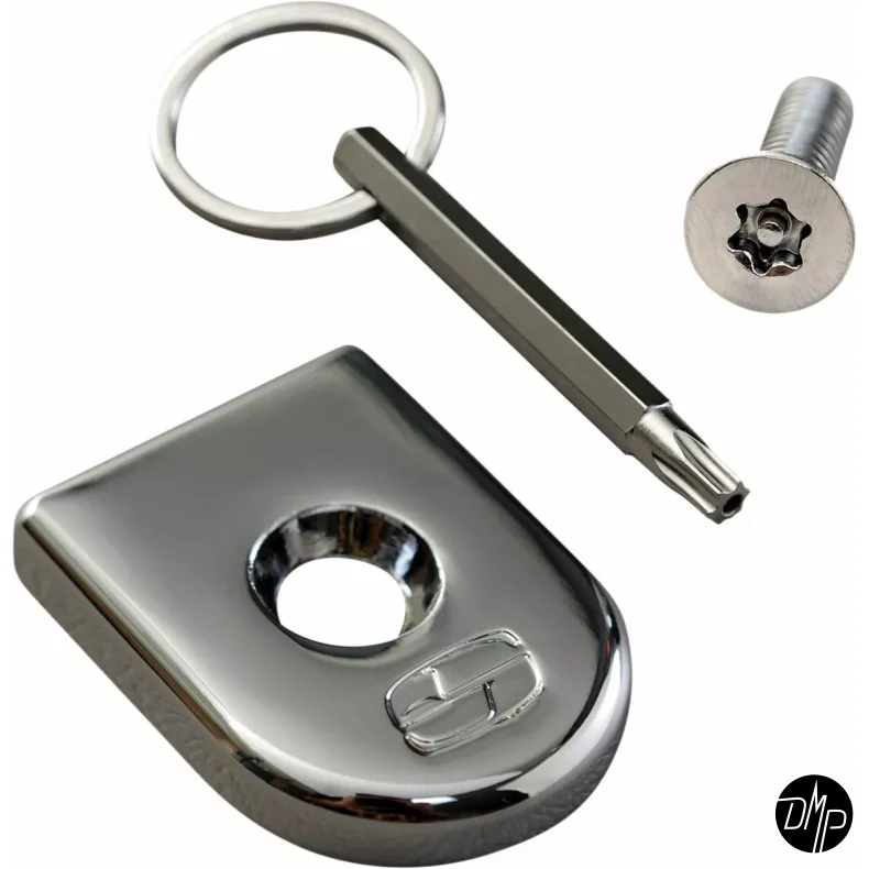 Saddlemen Security Screw Set Chrome