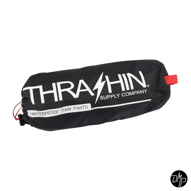 Thrashin Mission Windbreaker rainpants, black