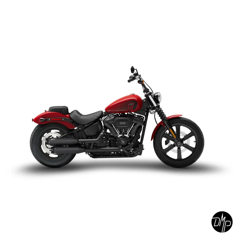 Zard Slip-on Udstdning, Godkendt og E-mrket, SORT - Softail M8 