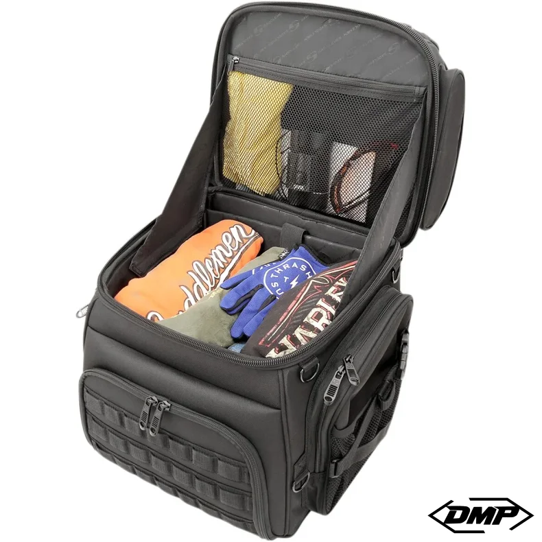 SADDLEMEN SISSY BAR BAG BR3400 TACTICAL