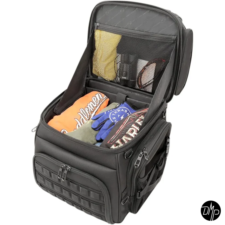 SADDLEMEN SISSY BAR BAG BR3400 TACTICAL