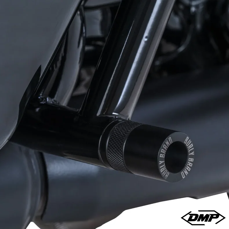 Burly Brand, Brawler crash bar kit Touring. BAG, Sort