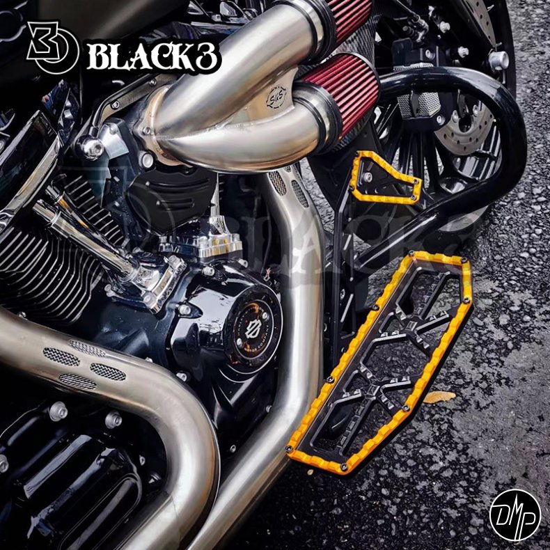 Black3 CNC Brake Arm Touring 2009+