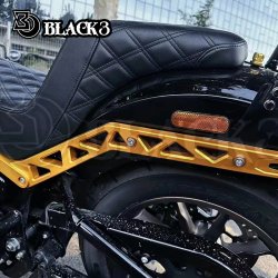 Black3 CNC Fenderstruts 2018+ Softail Lowrider
