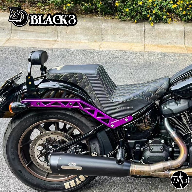 Black3 CNC Fenderstruts 2018+ Softail Lowrider