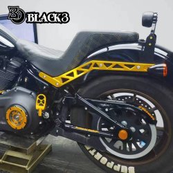Black3 CNC Fenderstruts 2018+ Softail Lowrider