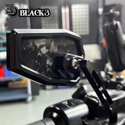 Black3/ SOMSONG Mirrors Forged Carbon/ Color Options