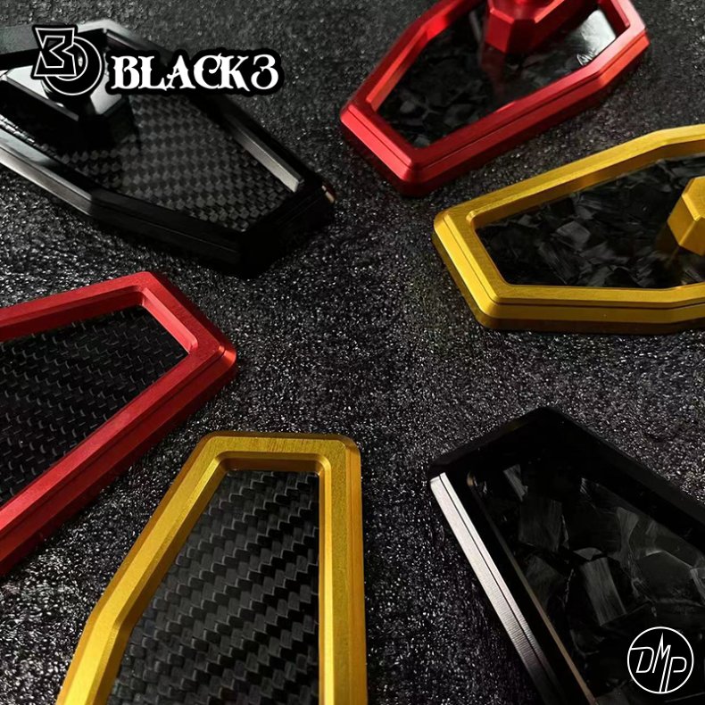 Black3/ SOMSONG Mirrors Forged Carbon/ Color Options
