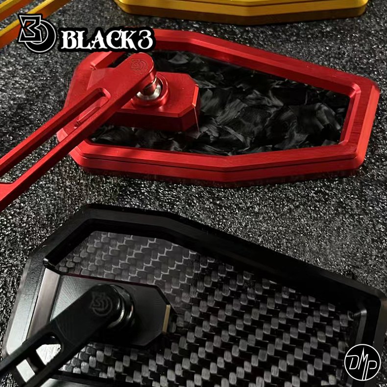 Black3/ SOMSONG Mirrors Forged Carbon/ Color Options