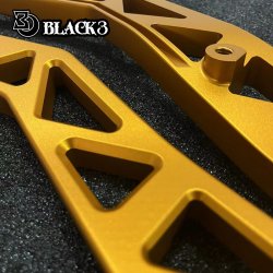 Black3 CNC Fenderstruts 2018+ Softail Lowrider