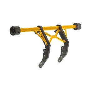 Black3, M8 Softail CNC crash bar