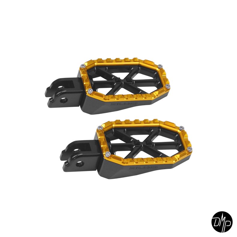 Black3 Pegs "Chocolate" Softail/ Dyna/ Sportster/ Touring passenger