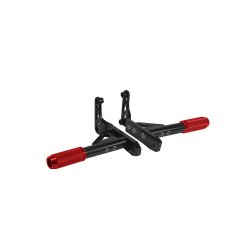 Black3 Rear Crashbar/ Passenger Peg Softail 2018+