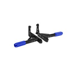 Black3 Rear Crashbar/ Passenger Peg Softail 2018+