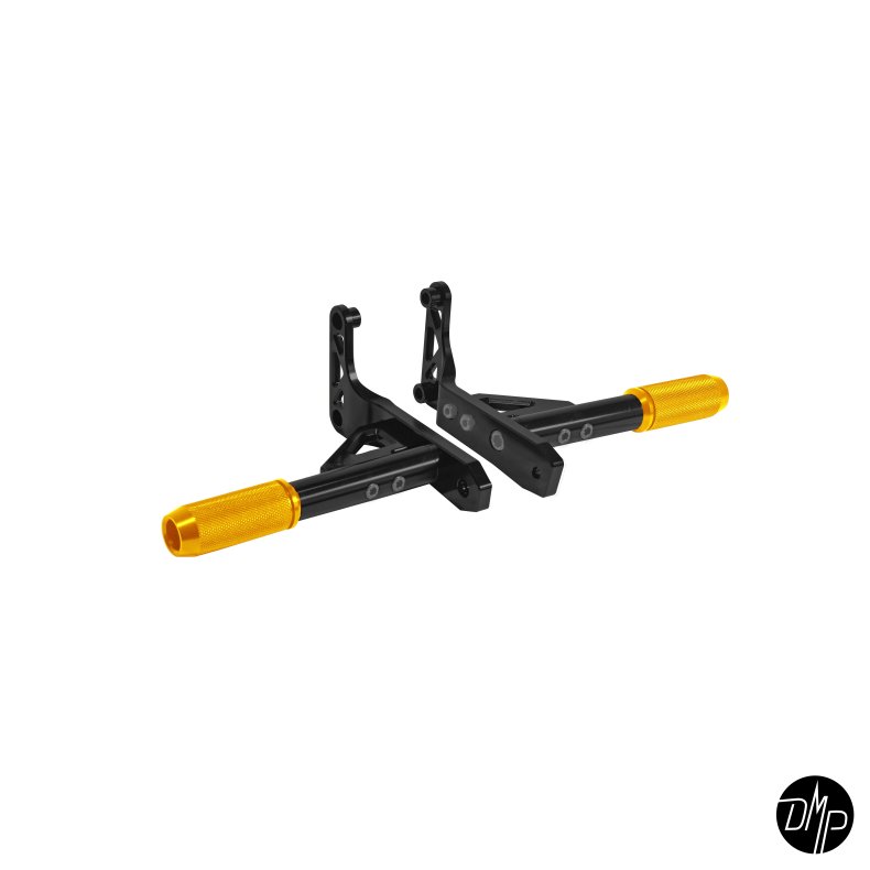 Black3 Rear Crashbar/ Passenger Peg Softail 2018+