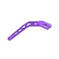 Black3 Gear Arm 2018+ Softail M. Mid Controls