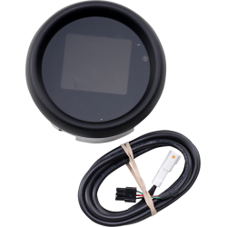 Dakota MLX Speedometer/Tachometer motorcykel / MC, 3-3/8" Sort