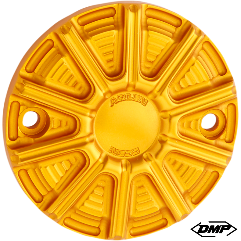 Arlen Ness 10-Gauge Points Cover Guld M8 