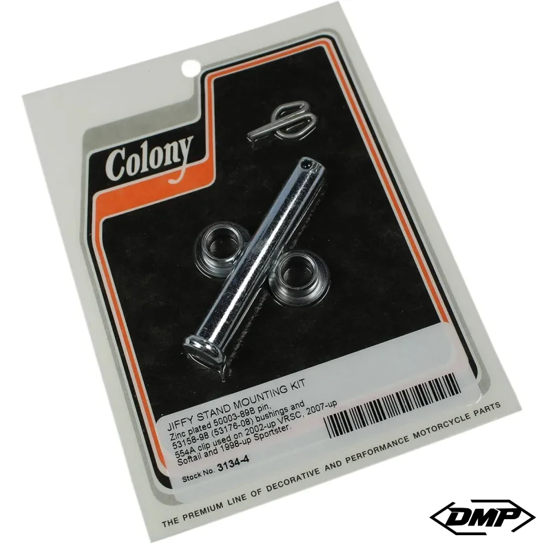 COLONY PIN KIT KICK STAND, Softail/XL/VRSC