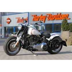 Sidemonteret nr plade beslag T&Uuml;V godkendt Softail 08-17