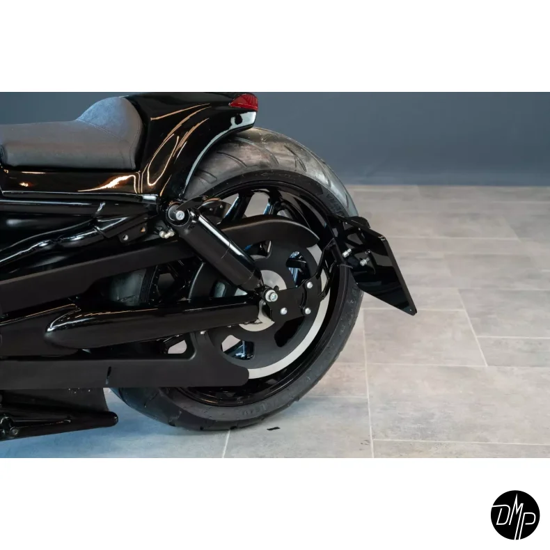 Sidemonteret nr plade beslag TV godkendt V-ROD 02-17 undtaget Muscle/Streetrod