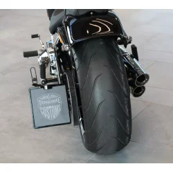 Sidemonteret nr plade beslag TV godkendt Softail 18- undtaget Fatbob/FXDR