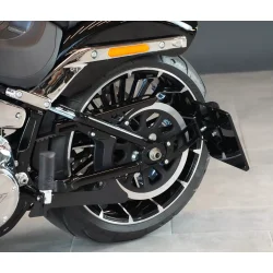 Sidemonteret nr plade beslag TV godkendt Softail 18- undtaget Fatbob/FXDR