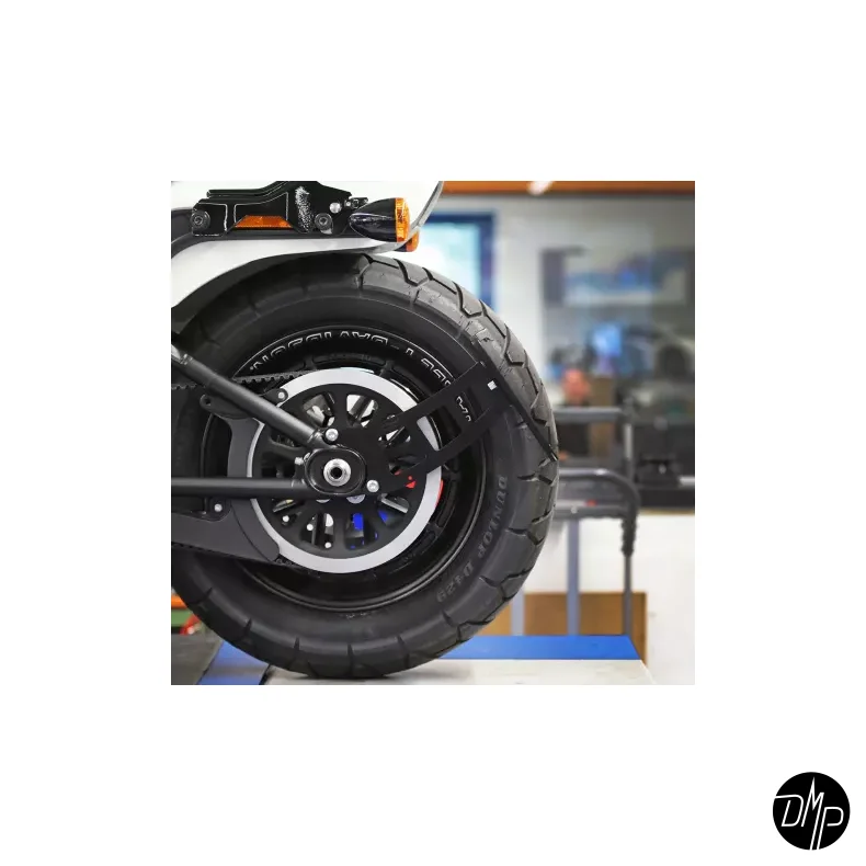 Sidemonteret nr plade beslag T&Uuml;V godkendt Softail Fat Bob 18-