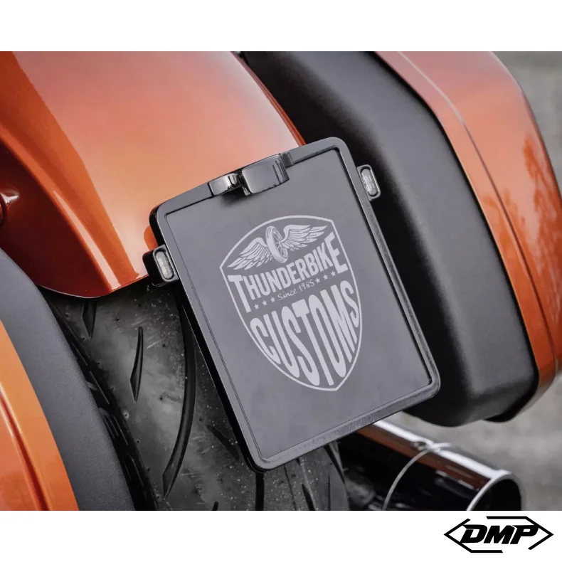 ThunderBike mounting block license plate, Sport Glide M8