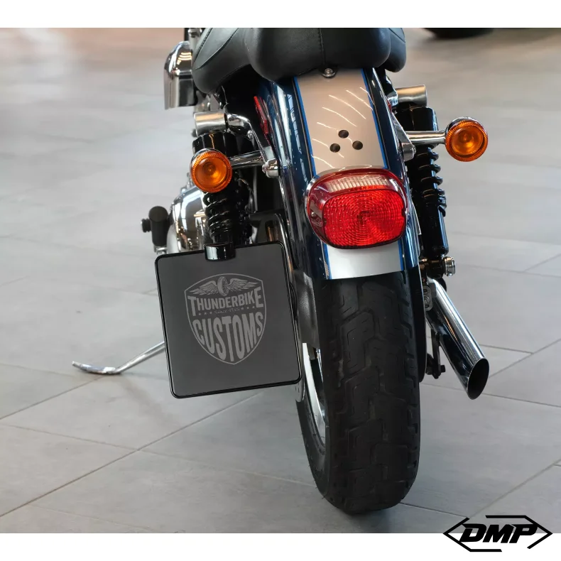 Sidemonteret nr plade beslag T�V godkendt Sportster 00-03 Medium length, PRO