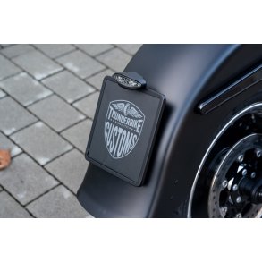 Thunderbike Down & inside license plate bracket