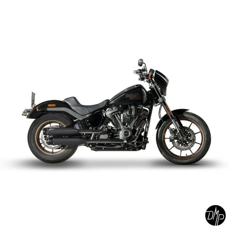 Zard Slip-on Udstdning, Godkendt og E-mrket, SORT - Softail M8 