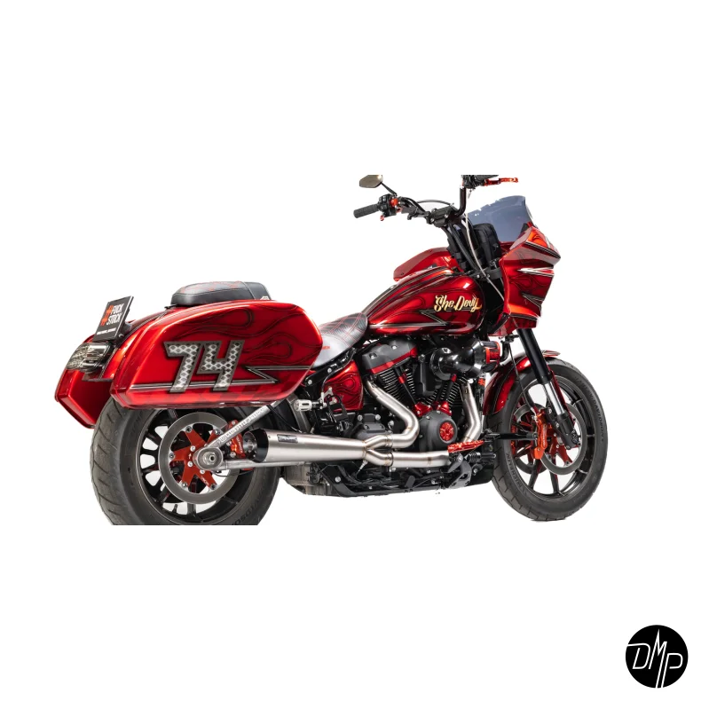 Malparidos 2in1 Euro 4 &amp; 5 Approved, Softail M8