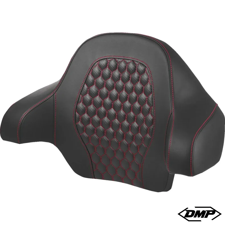 Saddlemen Tourpack pad, Red HC stitch 14-23 Touring