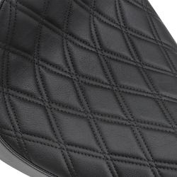 DRAG SPECIALTIES Solo sde CAFE Diamant syninger, sort, XL 10-22