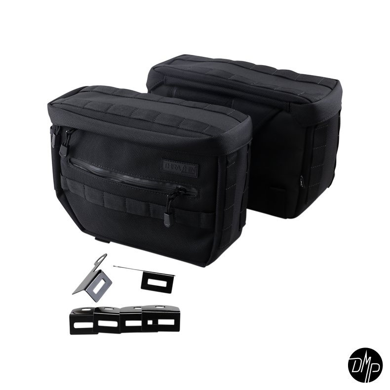 THRASHIN SUPPLY CO. SADDLEBAG ESSENTIAL INKL STRAPS.