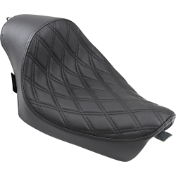 DRAG SPECIALTIES Solo sde CAFE Diamant syninger, sort, XL 10-22