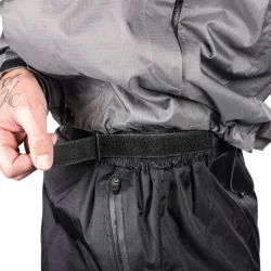 Thrashin Mission Windbreaker rainpants, black