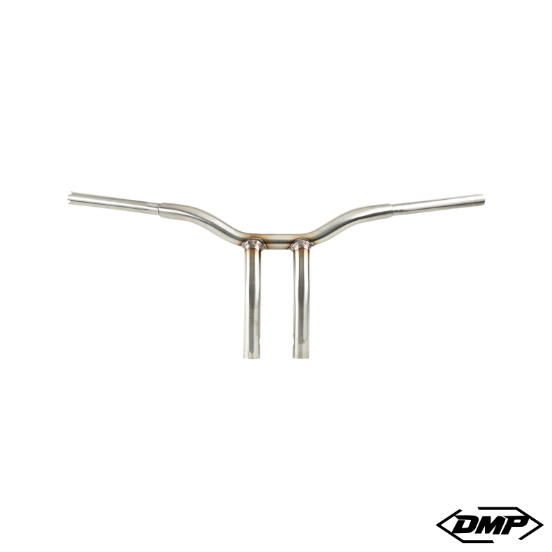 LA CHOPPERS KAGE FIGHTER 1PIECE STYR PULLBACK RISER RUSTFRI 10"-14" 1,25" TYK