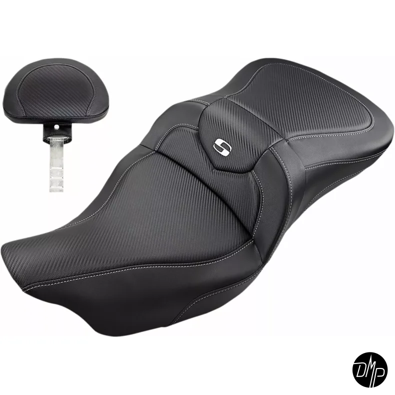 Saddlemen Roadsofa WITH backrest Carbon Fiber