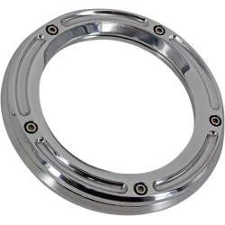 Trask, Assault series derby cover. Chrome M8 Softail