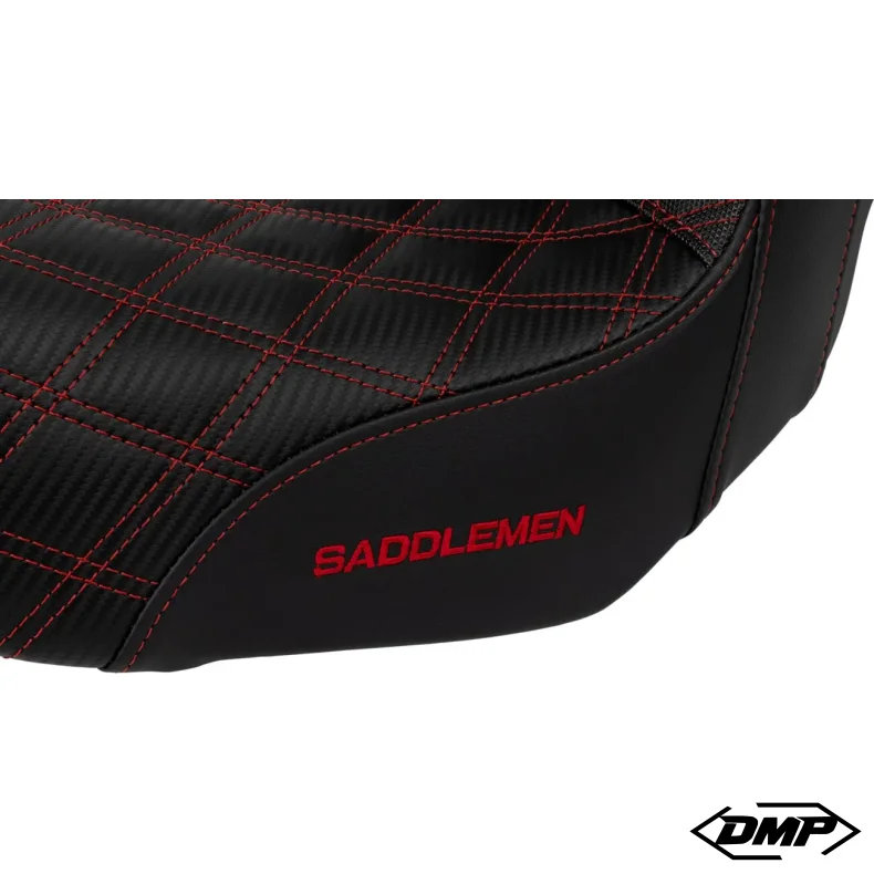 Saddlemen Performance Grip s�de, Pro Series Without Backrest Red Dyna 06-17