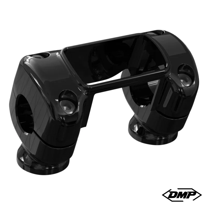ThunderBike, Speedo Riser 1" Clamp Diameter, Gloss Black 1" High