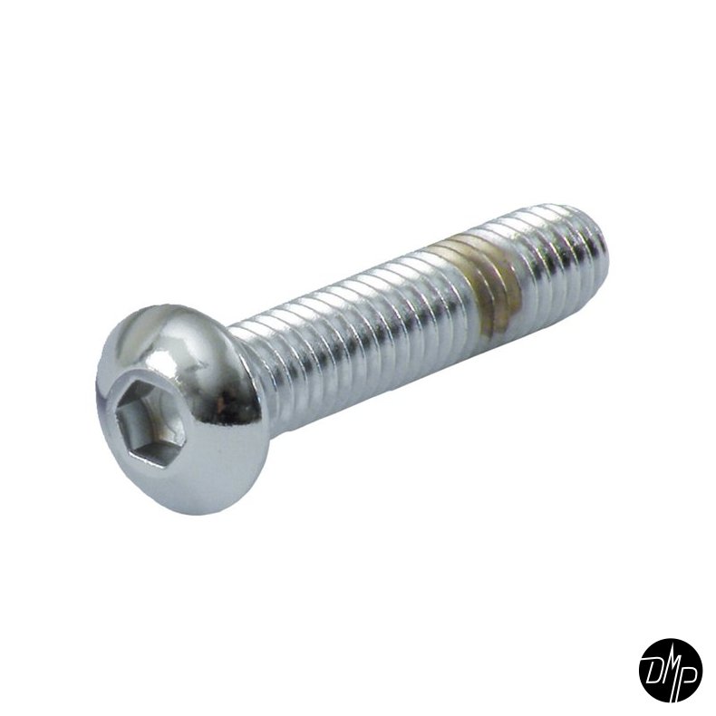 1/2-13 x 3/4 inch buttonhead bolt chr.