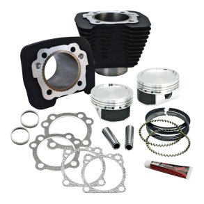 S&S 1200 complete kit for Sportster, Black