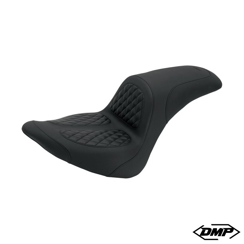 Mustang, Fastback 2-up seat, Softail 06-17 with 200mm rear tyre