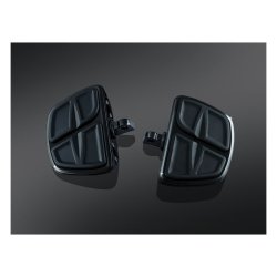 Kuryakyn, Kinetic mini floorboard set. Gloss black